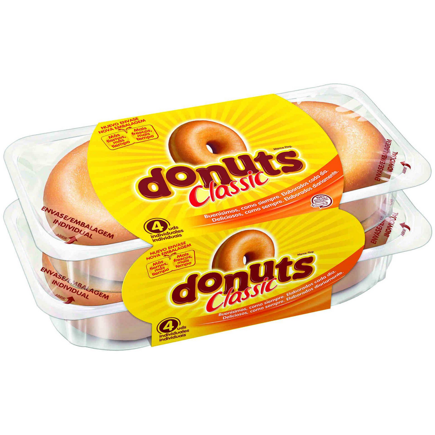 Iced Donuts 4 pack 200g