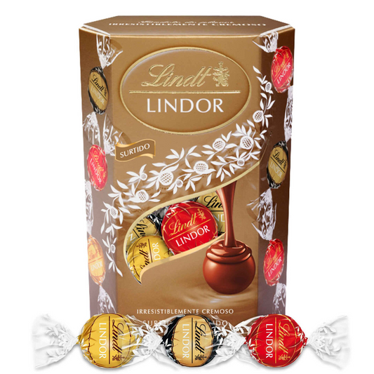 Lindor Chocolate Bonbons Assorted Lindt 200g