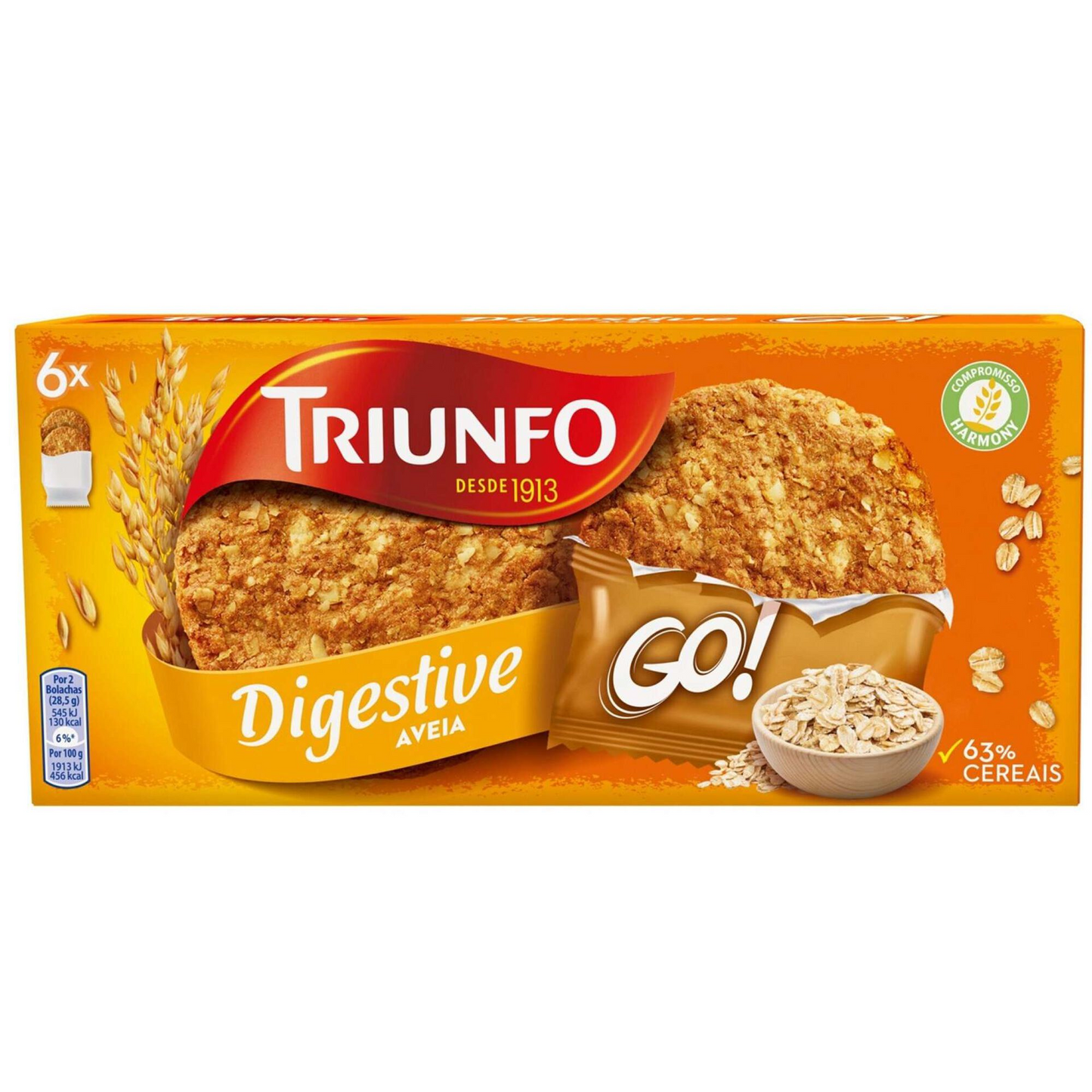 Oatmeal Digestive Cookies Triunfo 171g