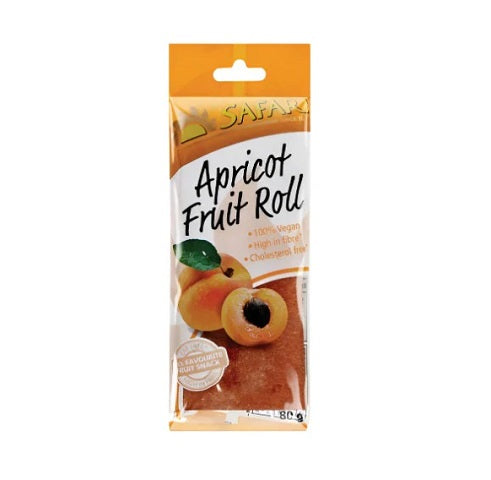 Safari Peach Fruit Roll 80g