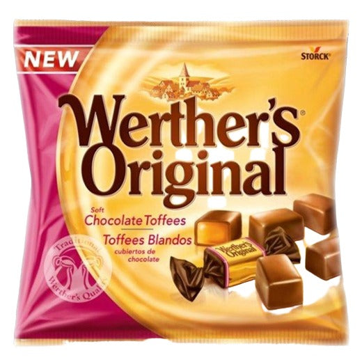 Werther's Caramel Chocolate Toffee 120g