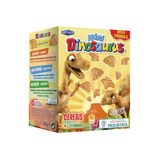 Mini Dinosaur Cereal Cookies Artiach 120g