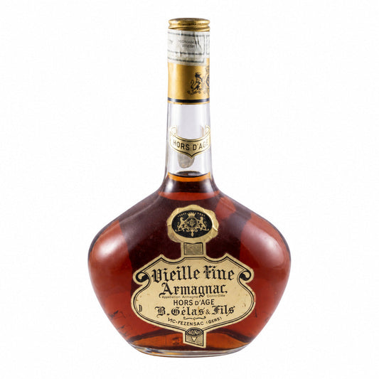 B. Gelas et Fils Vieille Fine Hors d'Âge Armagnac 700ml 40% ABV