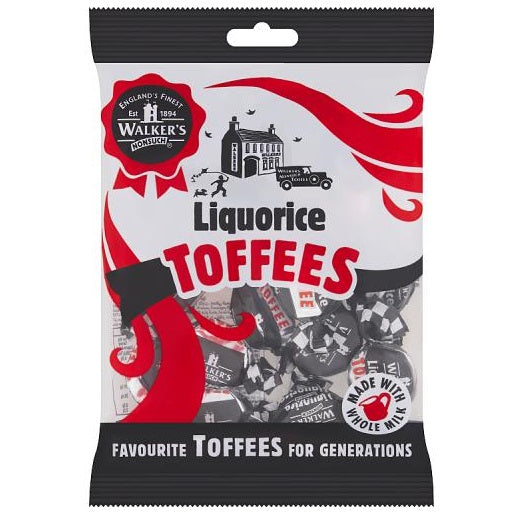 Walkers Liquorice Toffees 150g