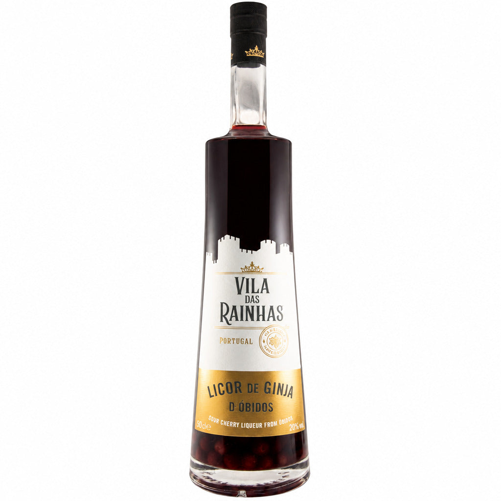 Vila das Rainhas Ginja de Óbidos Cherry Liqueur with Fruit 3L