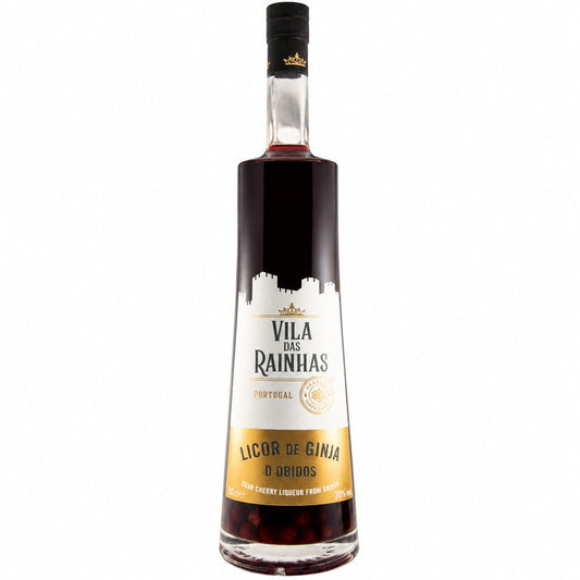 Vila das Rainhas Ginja de Óbidos Cherry Liqueur with Fruit 3L
