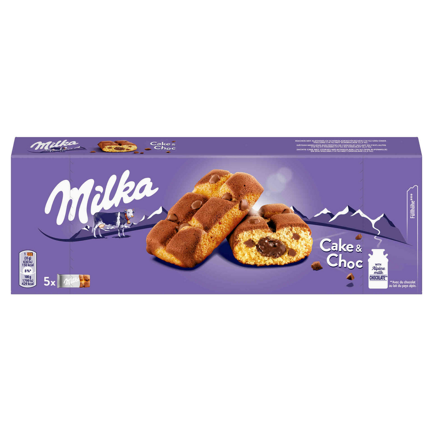 Cake and Choc Milka 175g