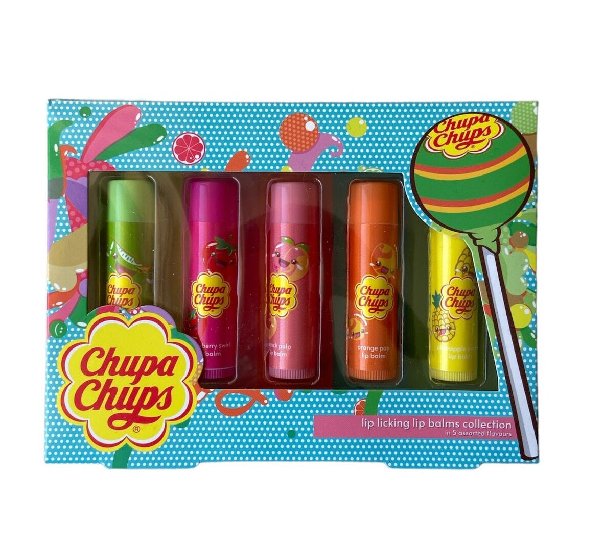Chupa Chups Lip Ice 5 Pack