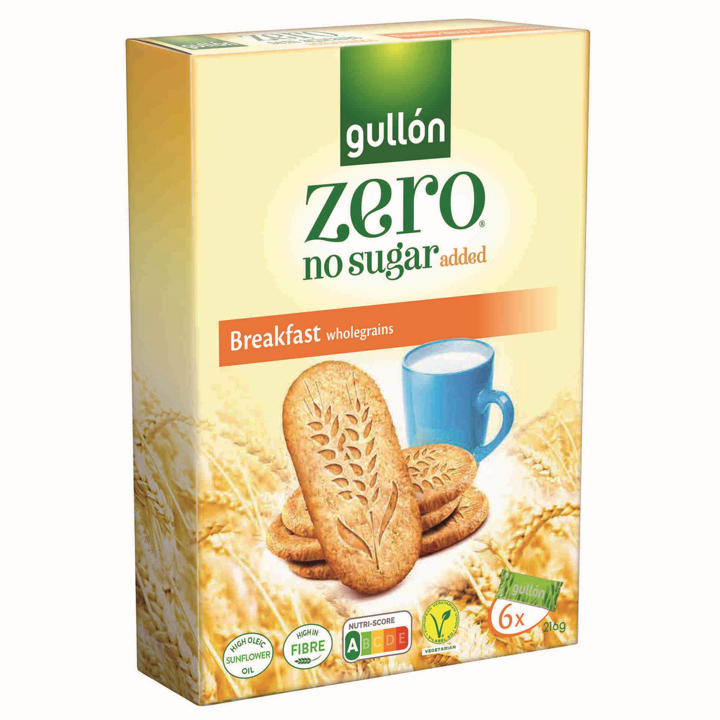 Diet Nature Whole Grain Cookies Gullón 216g