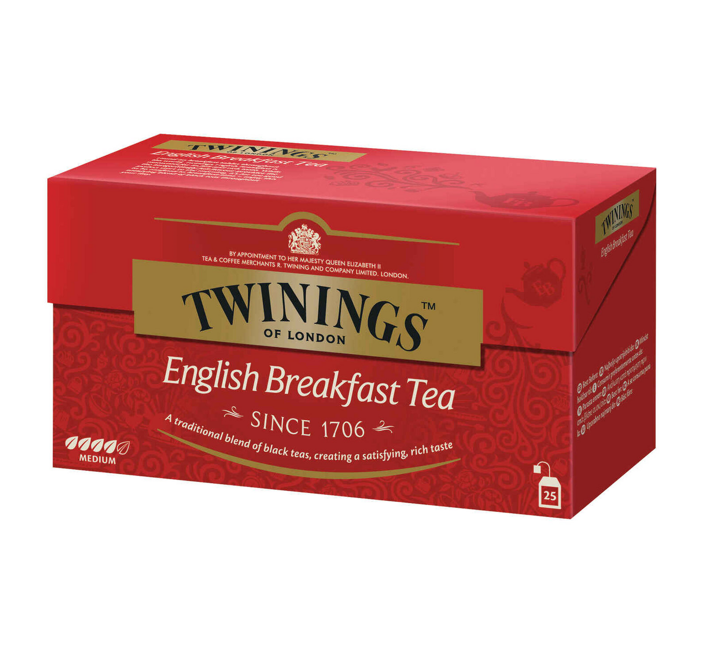 English Breakfast Tea Twinings 25 units