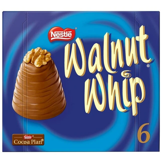 Walnut Whip 180g Nestle Pack of 6