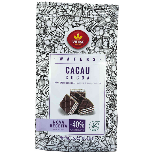 Stracciatella Chocolate Wafers Cubes Vieira 125g