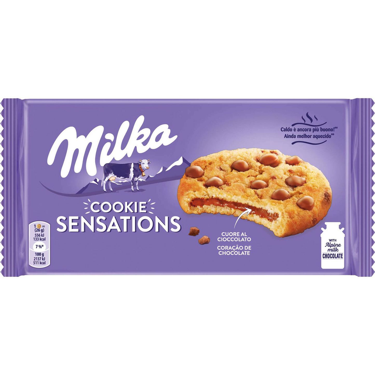 Cookie Sensations Chocolate Milka 156g