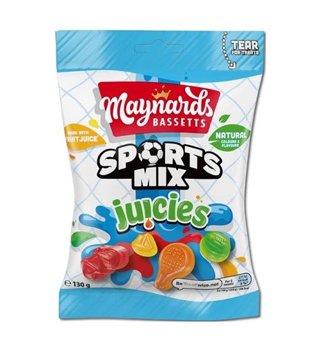 Maynards Bassetts Sports Mix Bag 130g