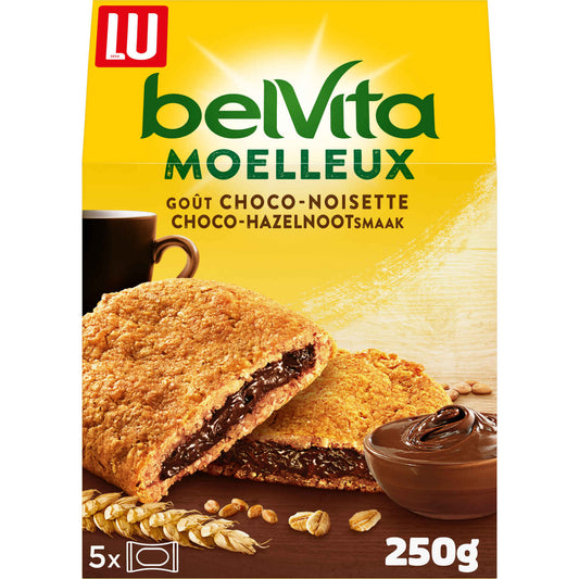 BelVita Chocolate Chips  Smooth Filling Soft Bakes 250g Pack