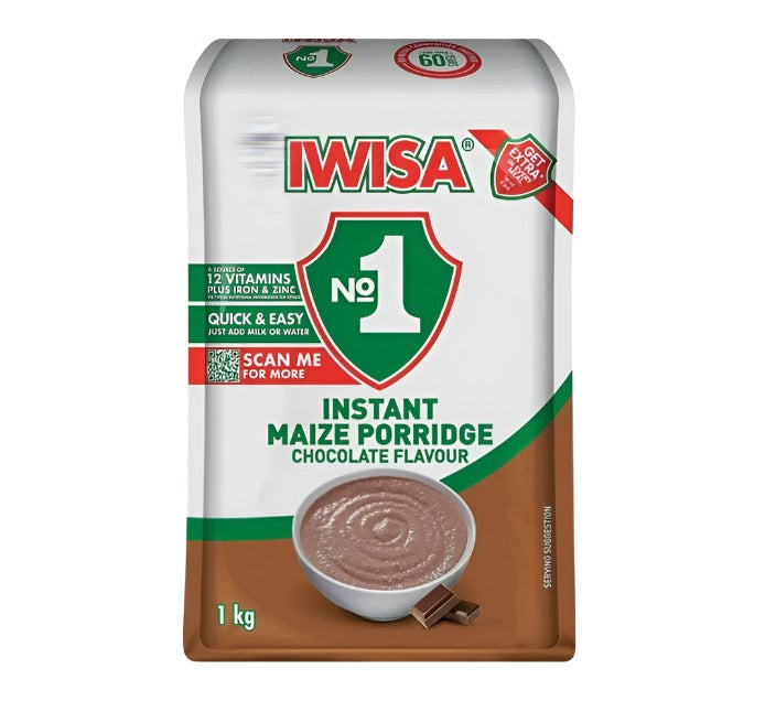 Iwisa Instant Breakfast Porridge Chocolate 1kg