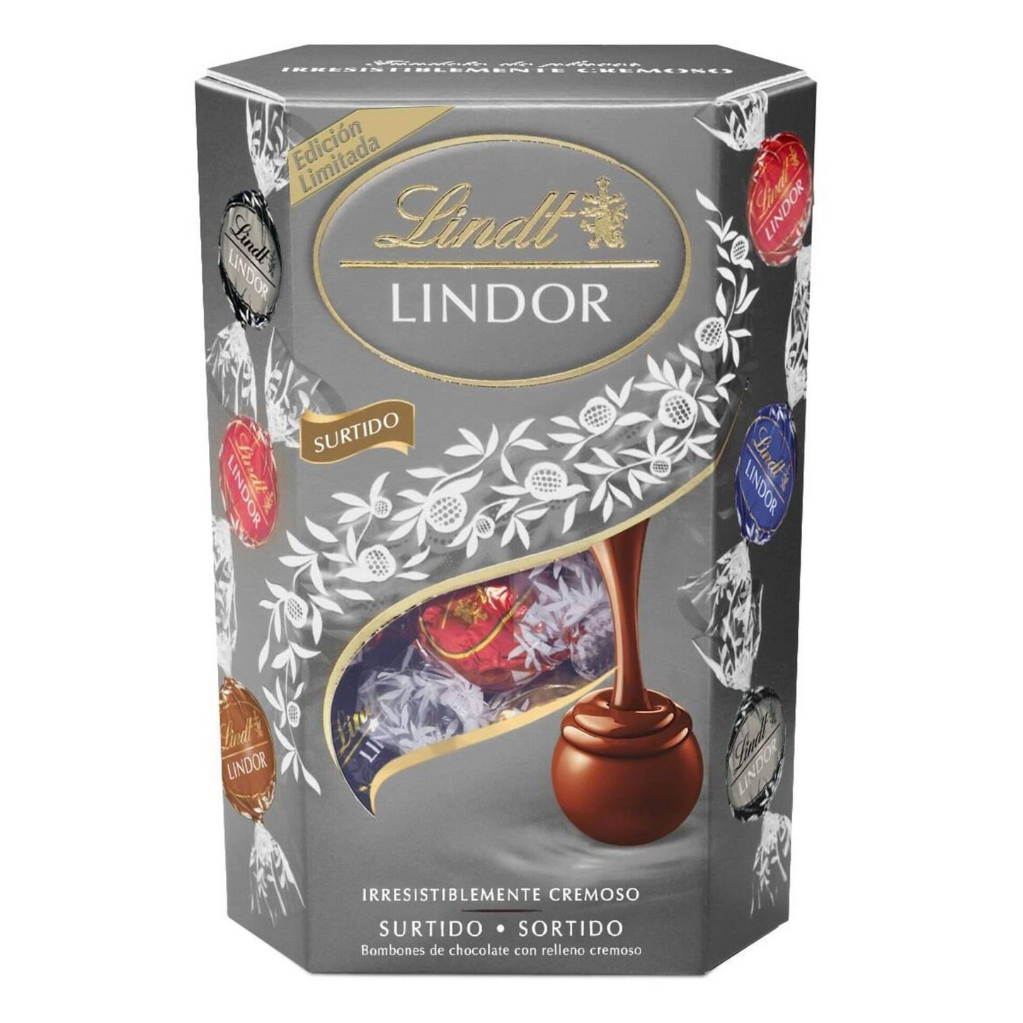 Lindor Silver Chocolate Bonbons Lindt 200g