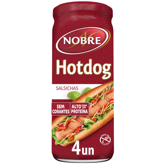 Hot Dog Sausages Bottle 4 units 430g