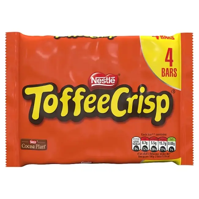 Toffee Crisp Bar 31g 4Units