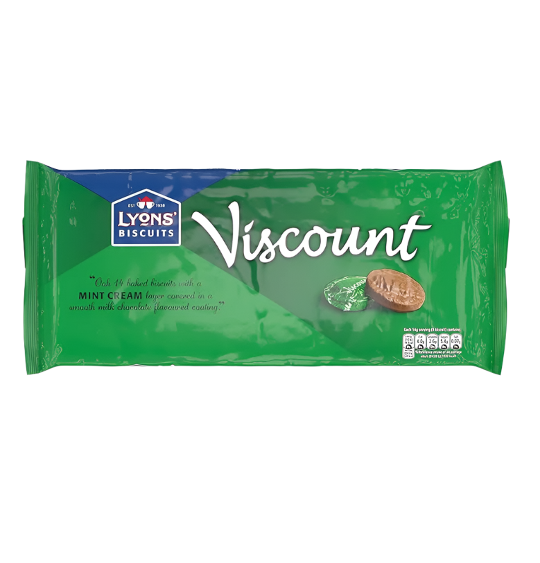 Lyons Viscount Mint Biscuits 196g