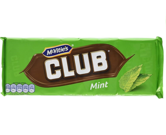 McVities Club Mint 6pk 132g