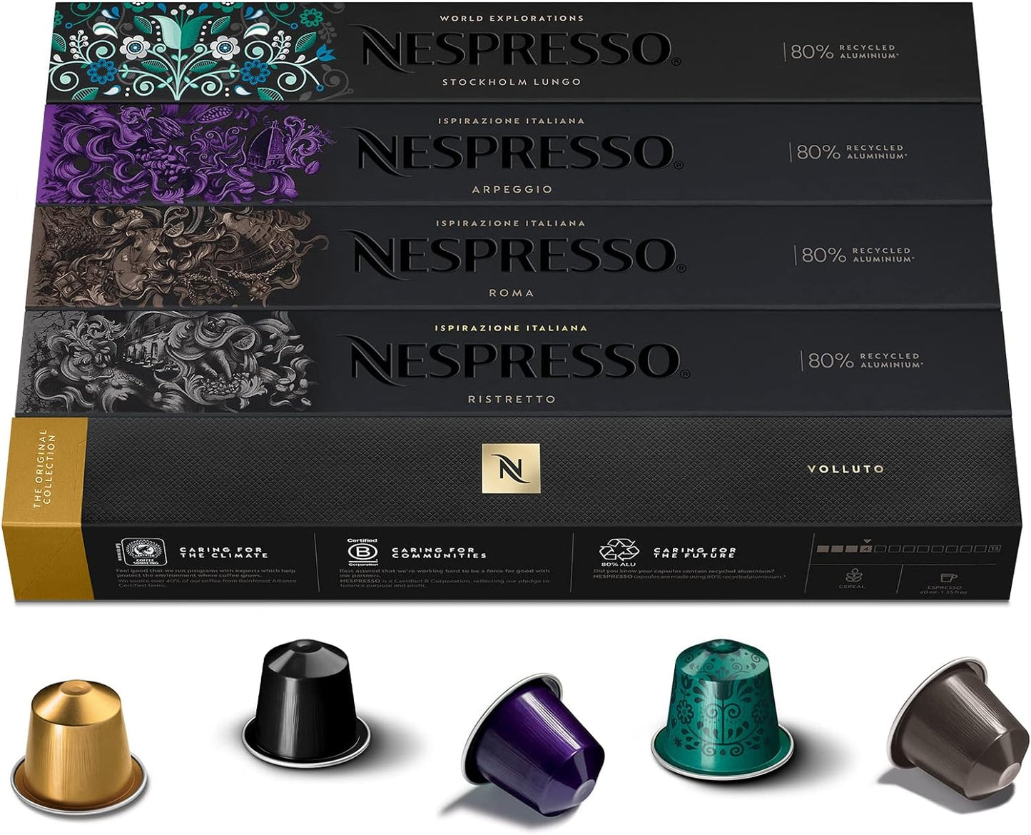 Assortment Nespresso 50 capsules