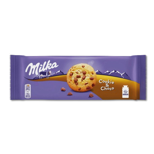 Cookie and Choco Biscuits 135g Milka