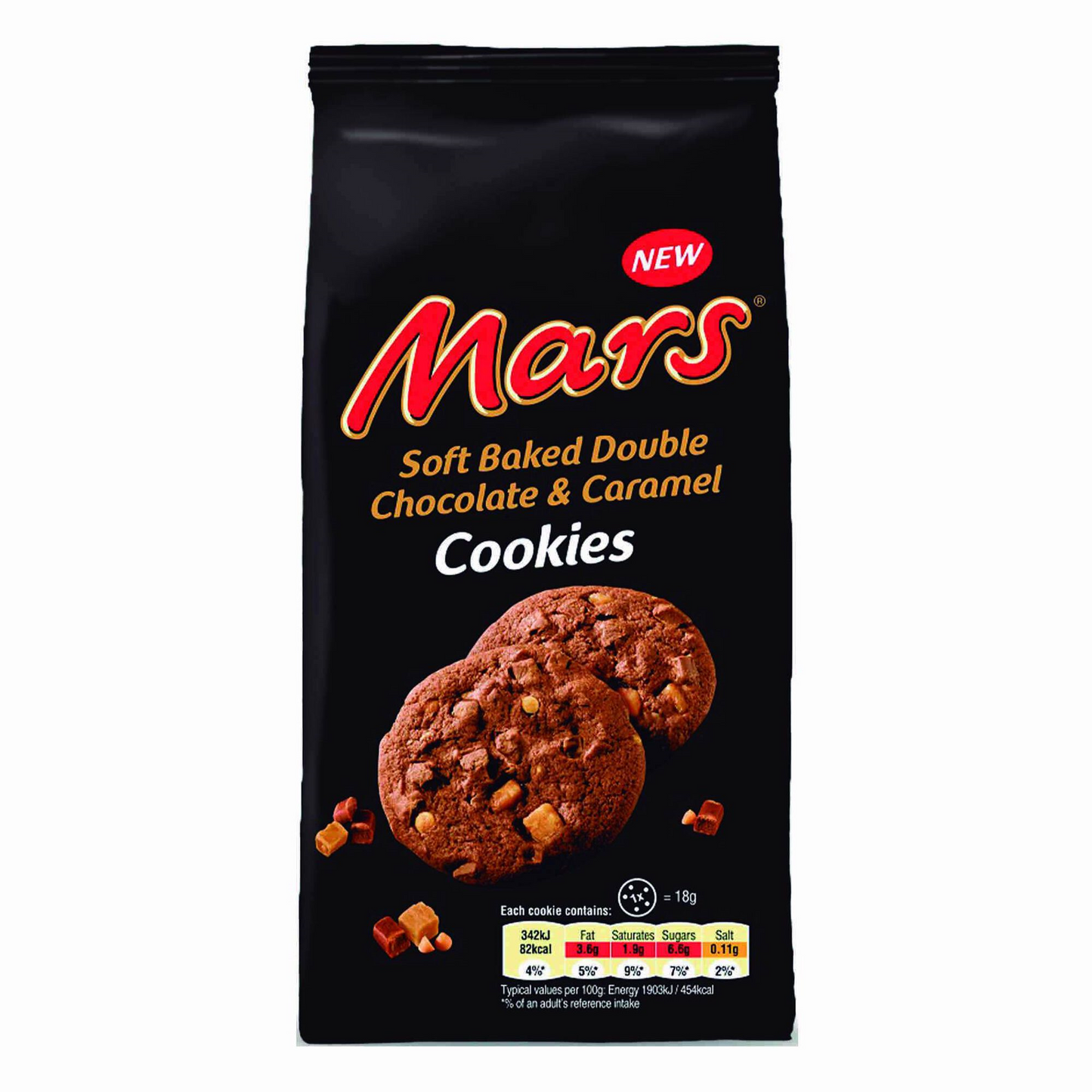 Chocolate Caramel Cookies Mars 162g