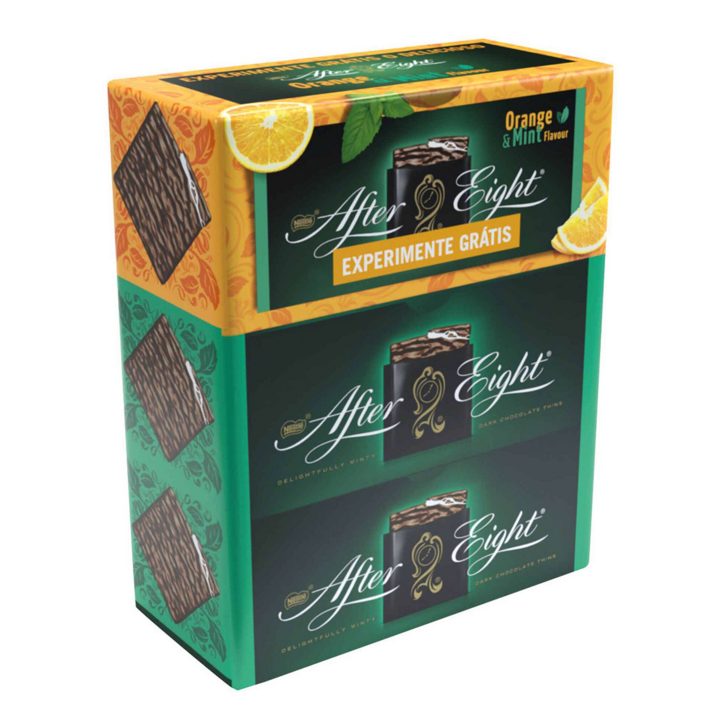 After Eight Dark Chocolate Mint + 1 Orange 3x200g 1 unit FREE