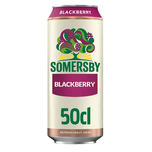Cider with Blackberry Alcohol Somersby 500ml 4.5%acl