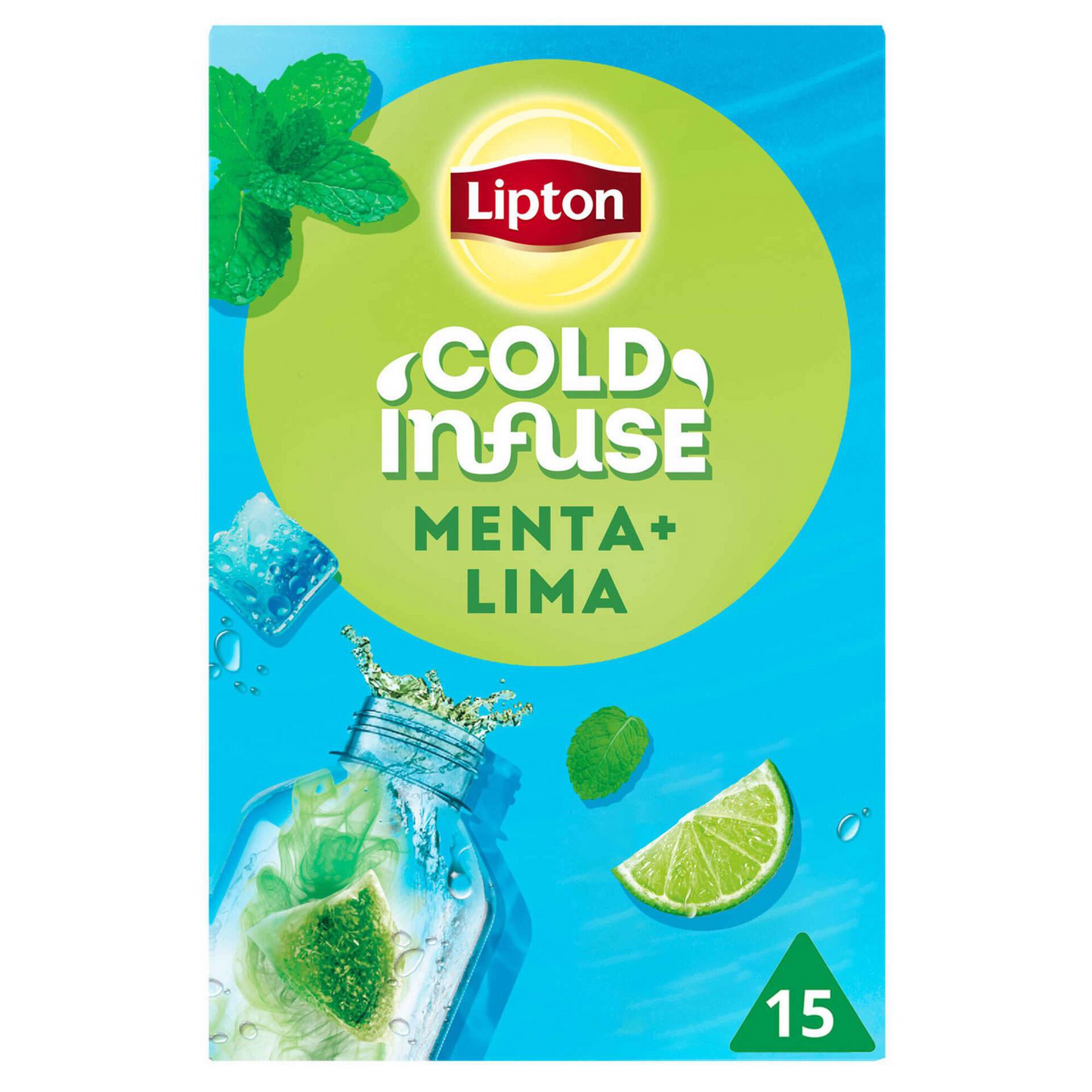 Cold Mint and Lime Infusion Lipton 15units