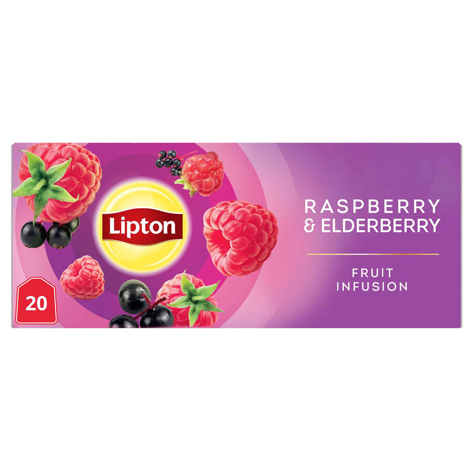 Lipton Raspberry Elderberry Infusion Sachets 20 units – The Yum Family Shop