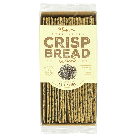 Chia Crispbread Cracker Cookies Danvita 130g