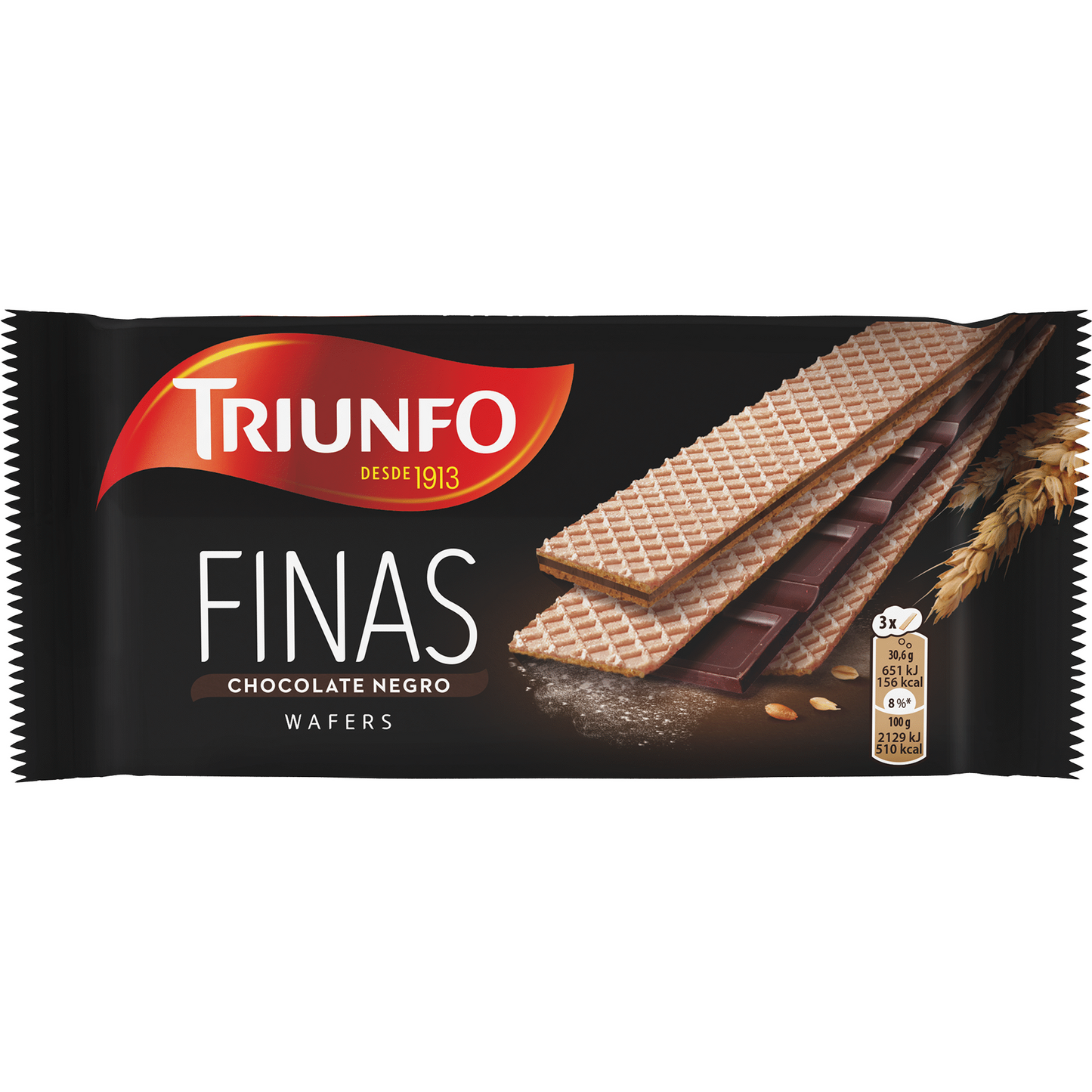 Thin Wafers with Dark Chocolate Filling Triumph 92g