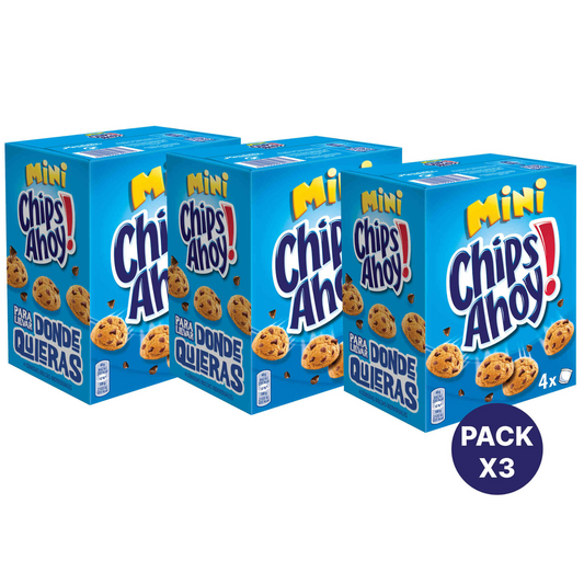 Mini Chocolate Chip Cookies Chips Ahoy 3x160g