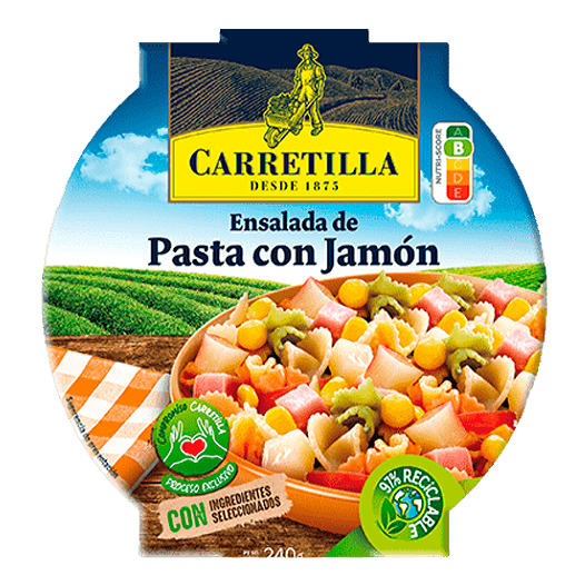 Pasta Salad with Ham 240 g Carretilla