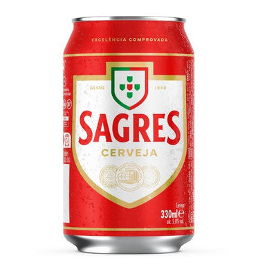 Sagres Lager 330ml 5% ABV