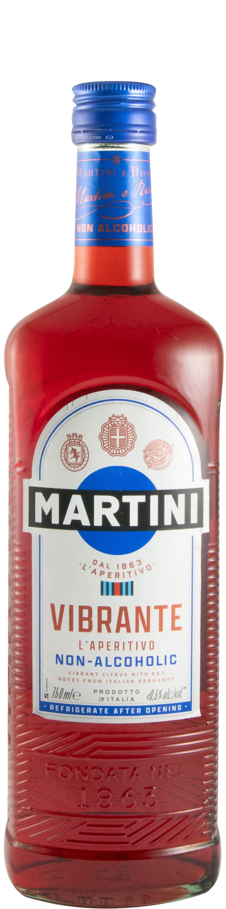 Martini Vibrante Non-Alcoholic Aperitivo 750ml 0.5% ABV