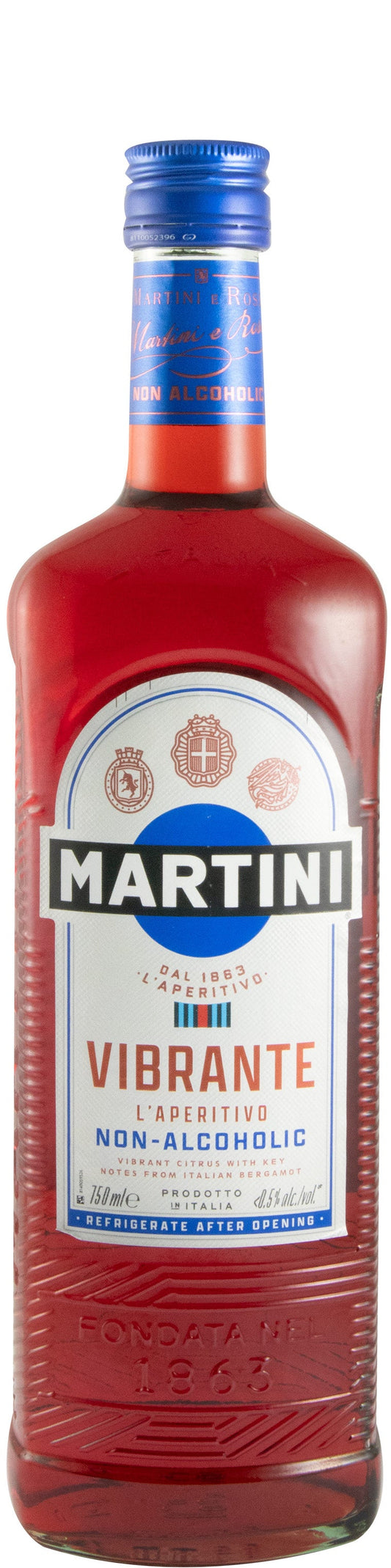 Martini Vibrante Non-Alcoholic Aperitivo 750ml 0.5% ABV