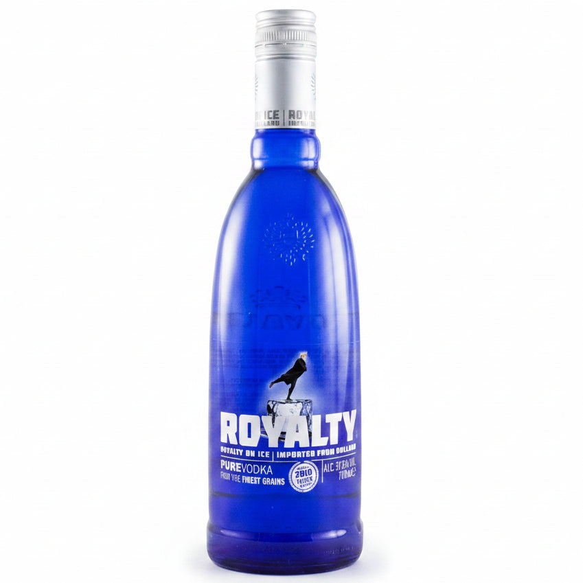A Royalty Blue Vodka 700ml 37.5% ABV smooth vodka for cocktails, mixed drinks, parties and serving chilled