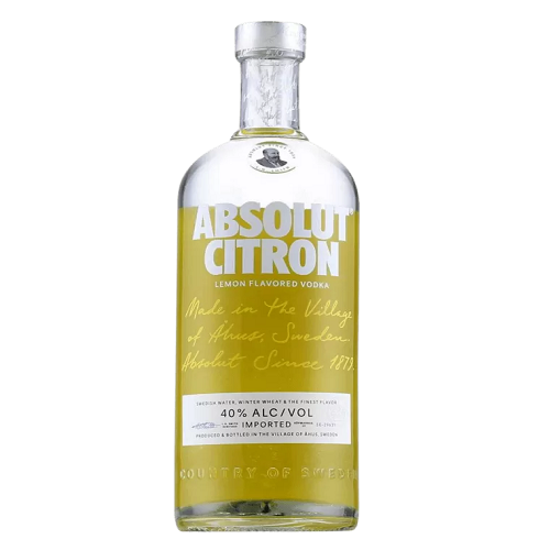 Absolut Vodka – Absolut Vodka Citron L (40% AVB) – 40% AVB – Vodka – Spirits – South African Products