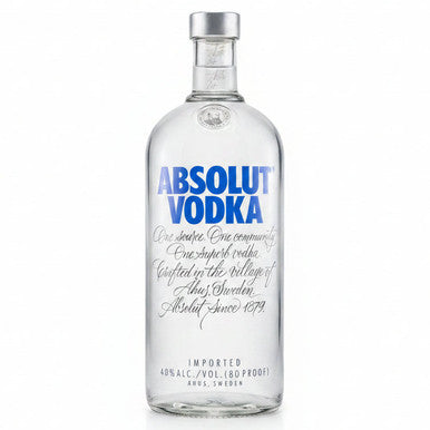 Absolut Vodka 1.75L 40% ABV