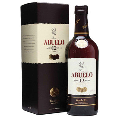 Ron Abuelo 12 Años Gran Reserva Rum 700ml 37.5% ABV
