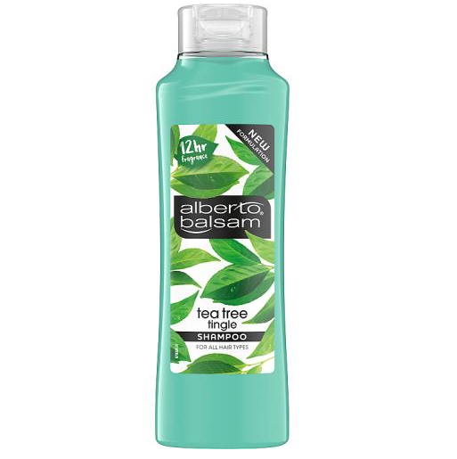 Alberto Balsam Tea Tree Shampoo 350ml refreshing daily hair care shampoos nourishing strengthening collection