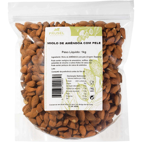 Almond Kernel with Skin Frusel 1 kg