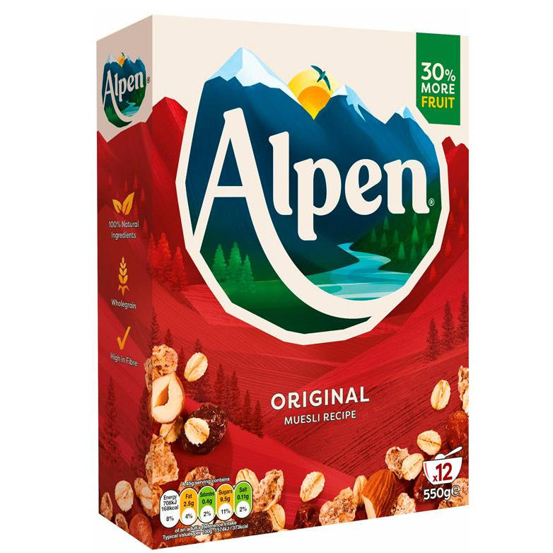 Alpen Original Swiss Style Muesli 550g