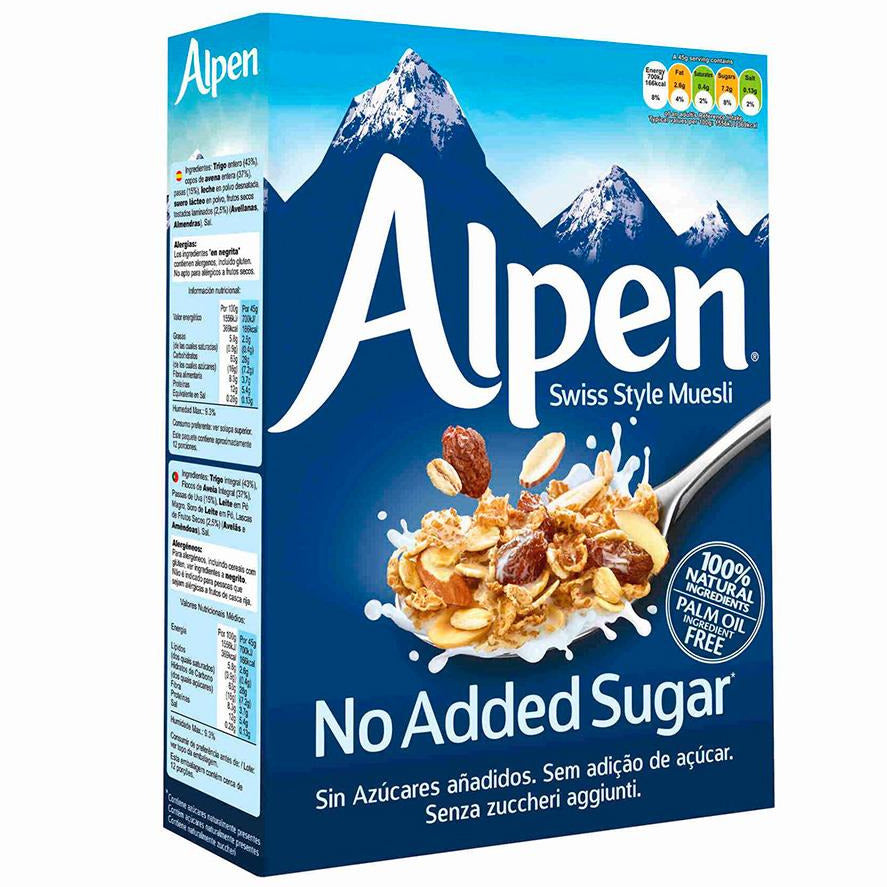 Alpen No Added Sugar Swiss Style Muesli 560g