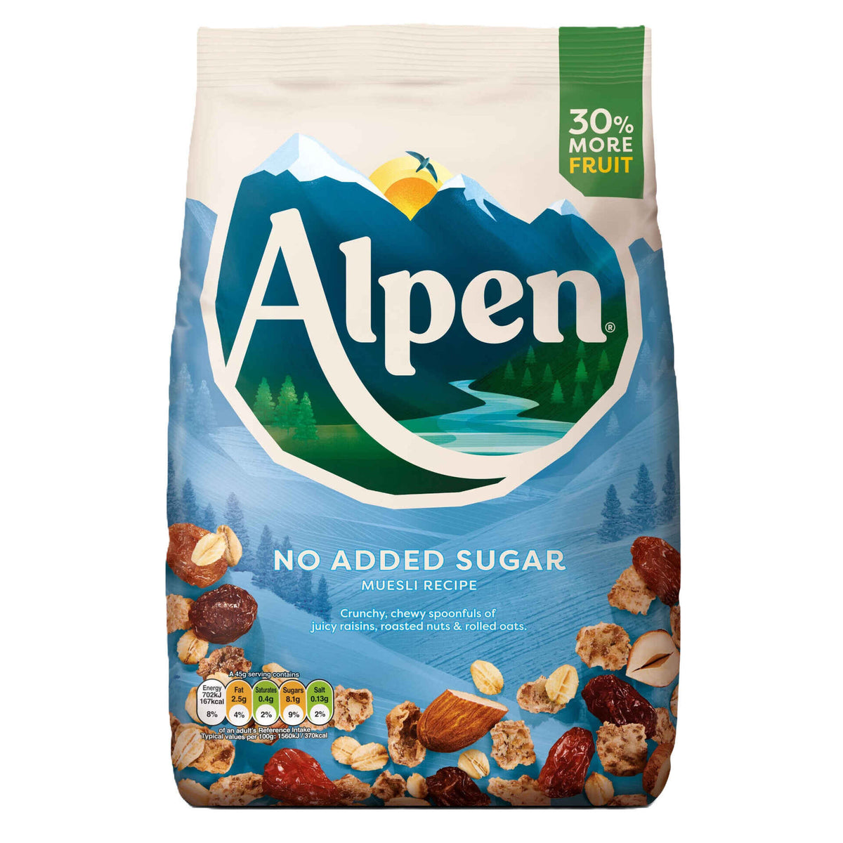 Alpen No Added Sugar Swiss Style Muesli 950g