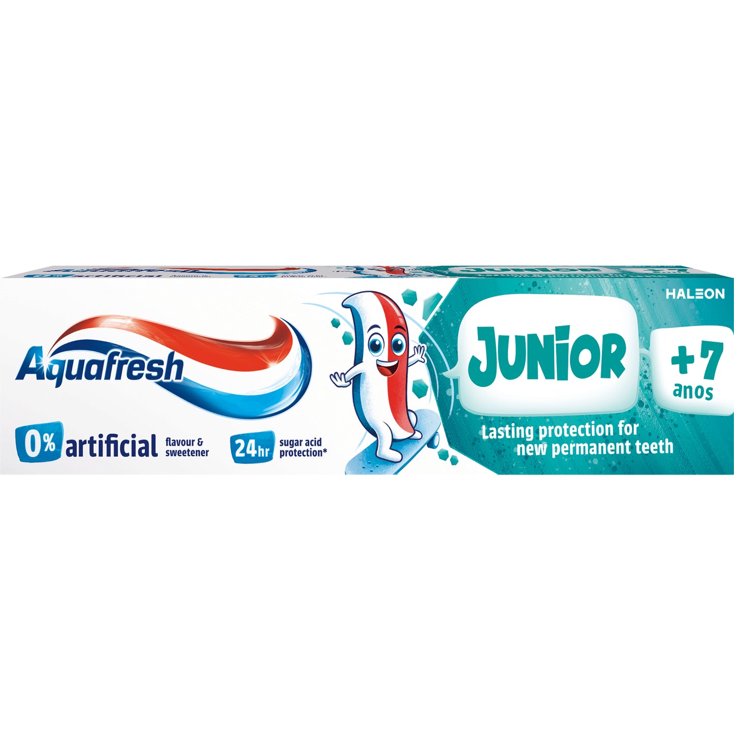 Aquafresh junior toothpaste 7 plus years 50ml fluoride kids toothpaste children oral care family hygiene