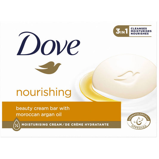 Dove Argan Oil Moisturizing Soap 90g